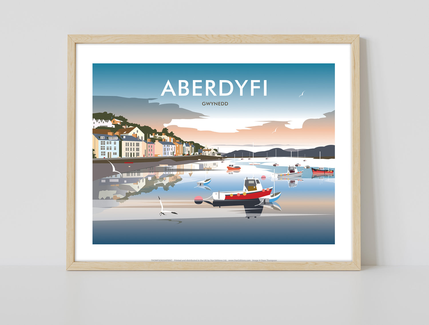 Aberdyfi, Gwynedd - Art Print