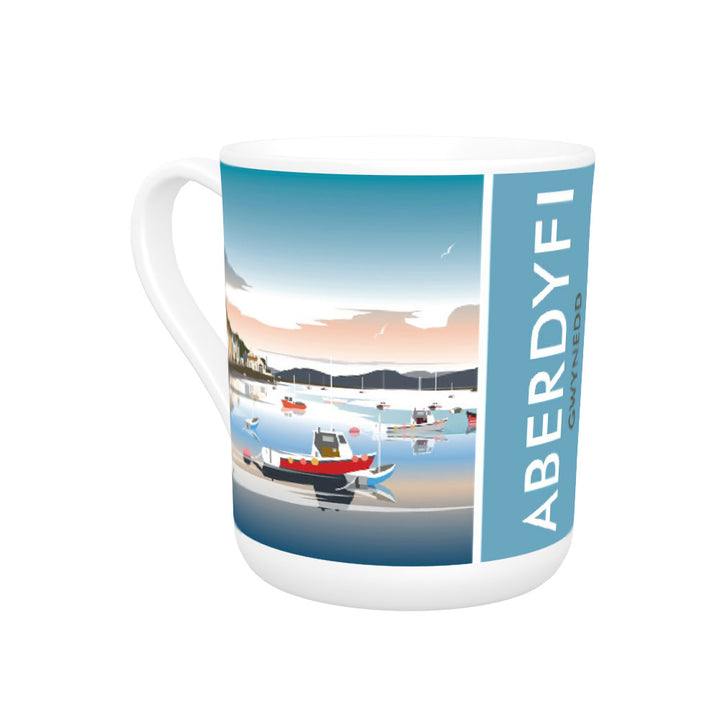 Aberdyfi, Gwynedd - Bone China Mug