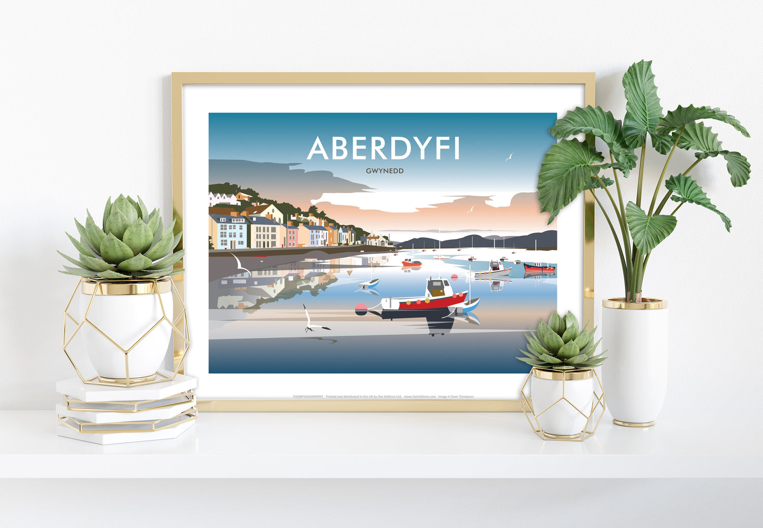 Aberdyfi, Gwynedd - Art Print