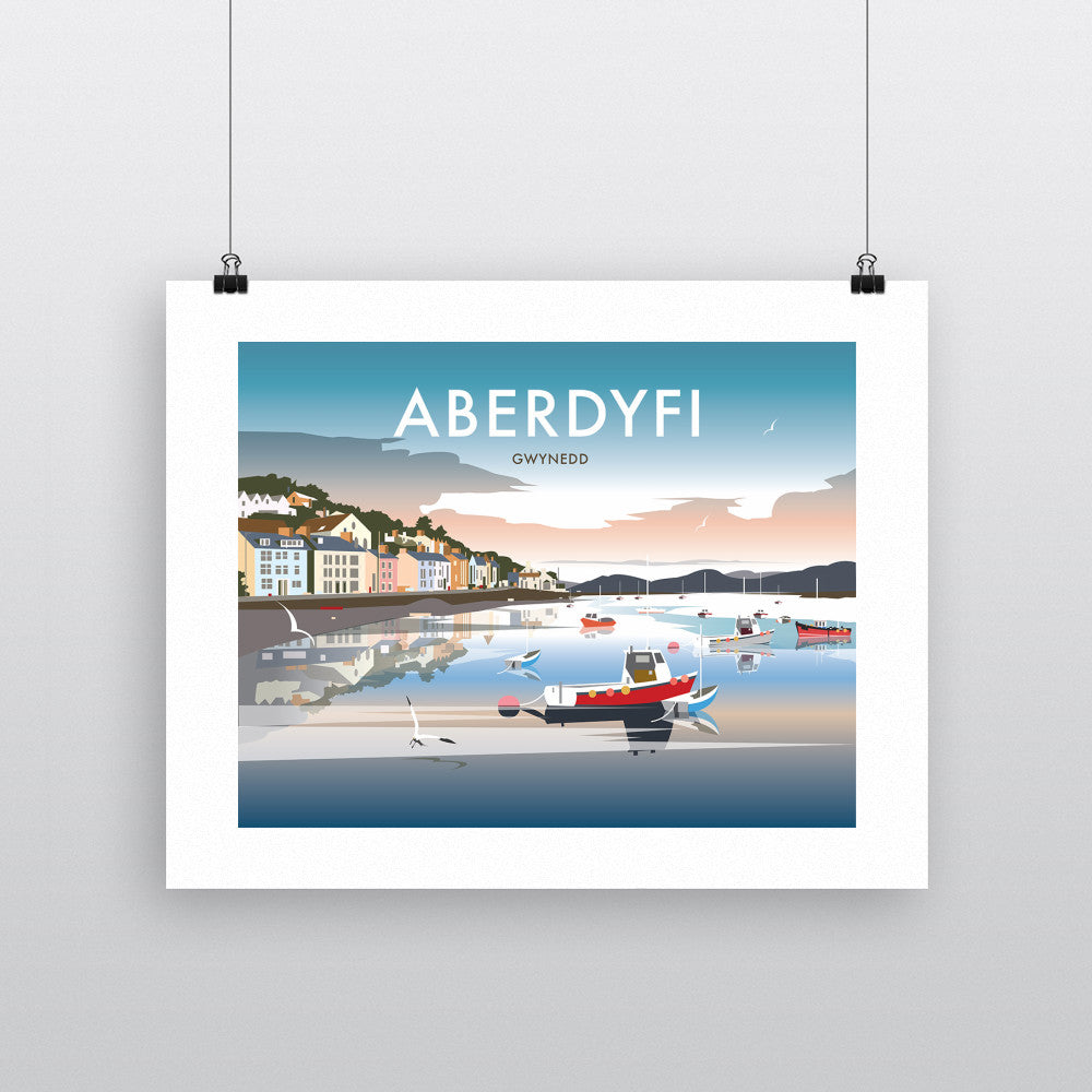 Aberdyfi, Gwynedd 90x120cm Fine Art Print