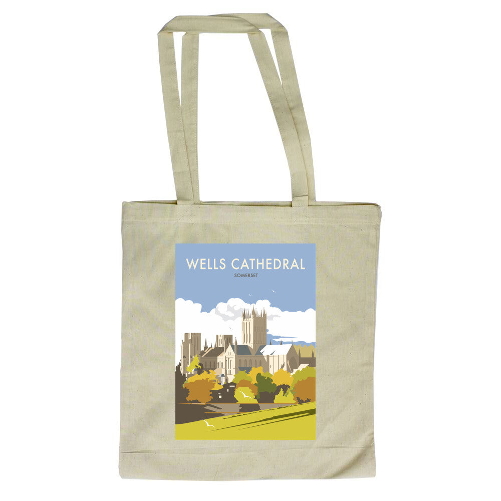 Wells Catherdral, Somerset Premium Tote Bag