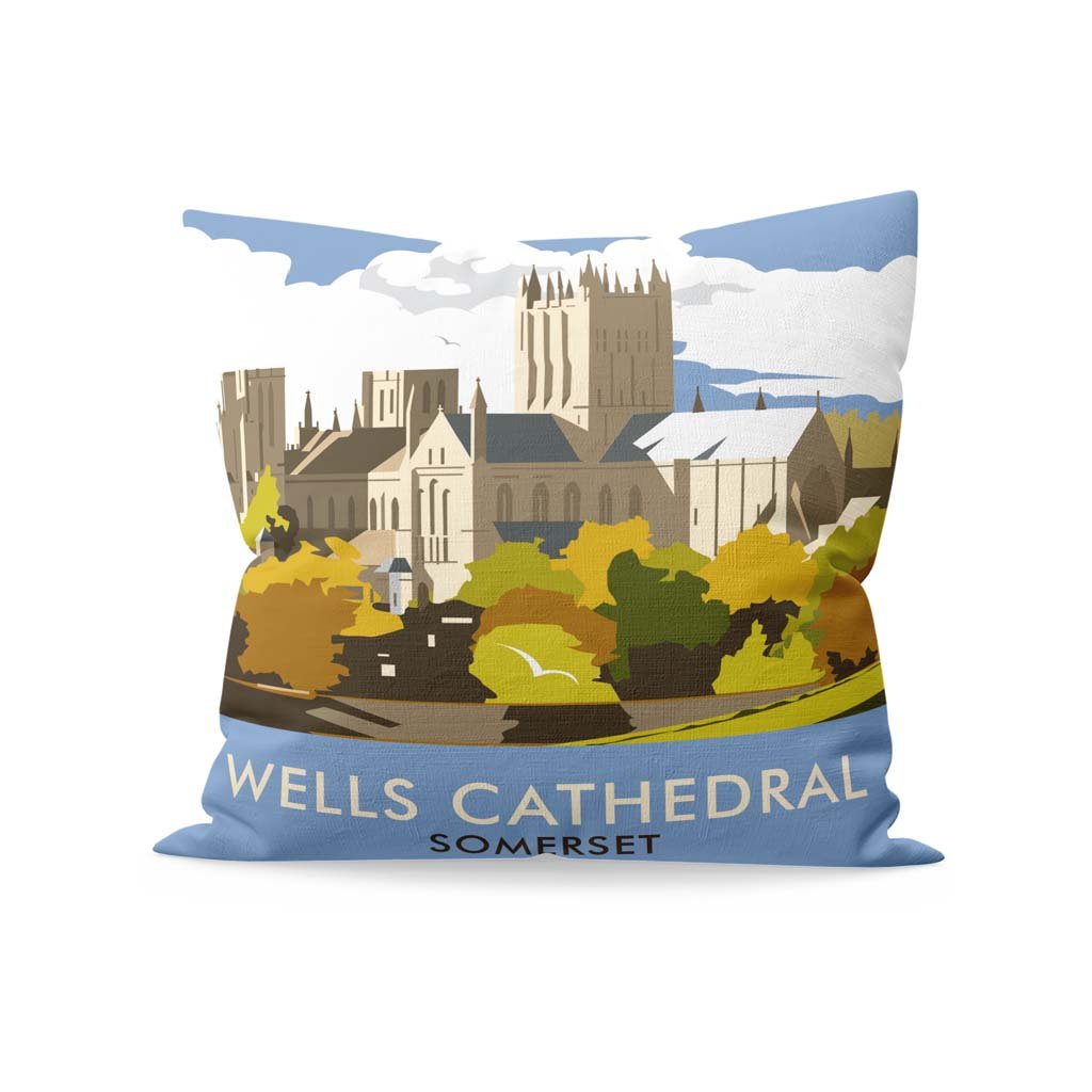 Wells Catherdral, Somerset Fibre Filled Cushion