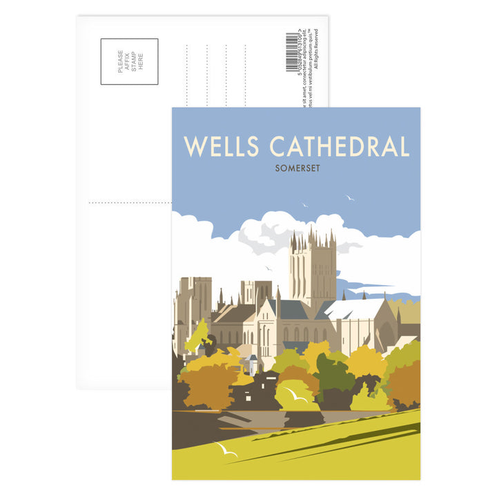Wells Catherdral, Somerset Postcard Pack