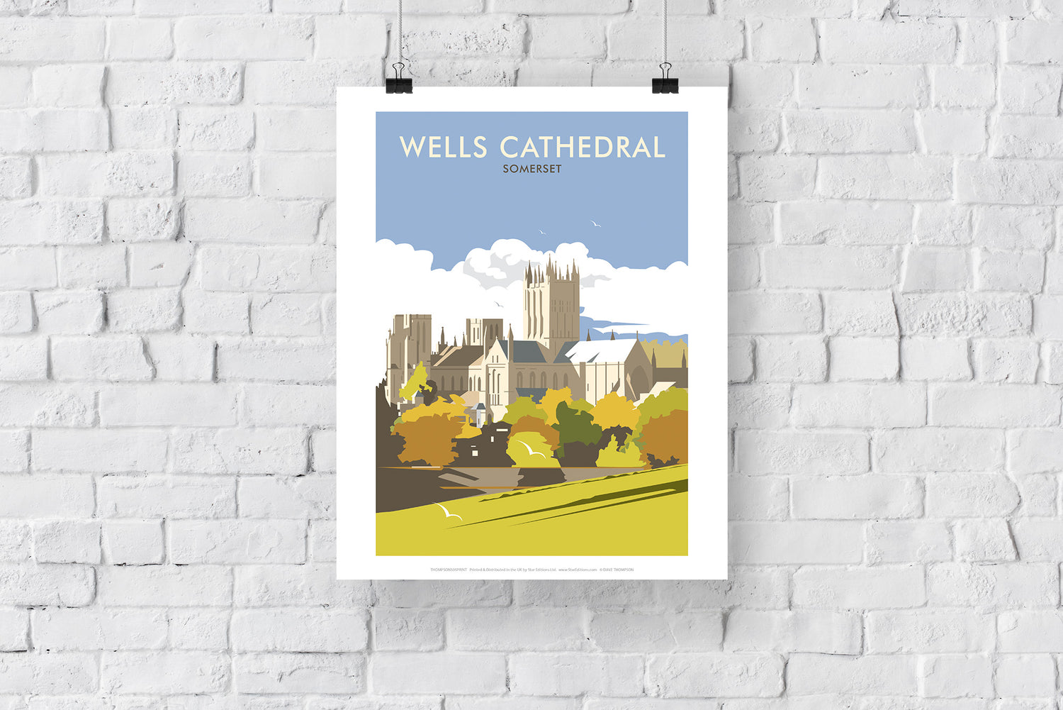 Wells Catherdral, Somerset - Art Print