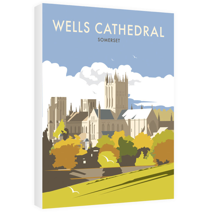 Wells Catherdral, Somerset 40cm x 60cm Canvas
