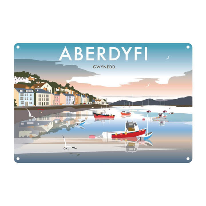 ABerdyfi, Gwynedd Metal Sign