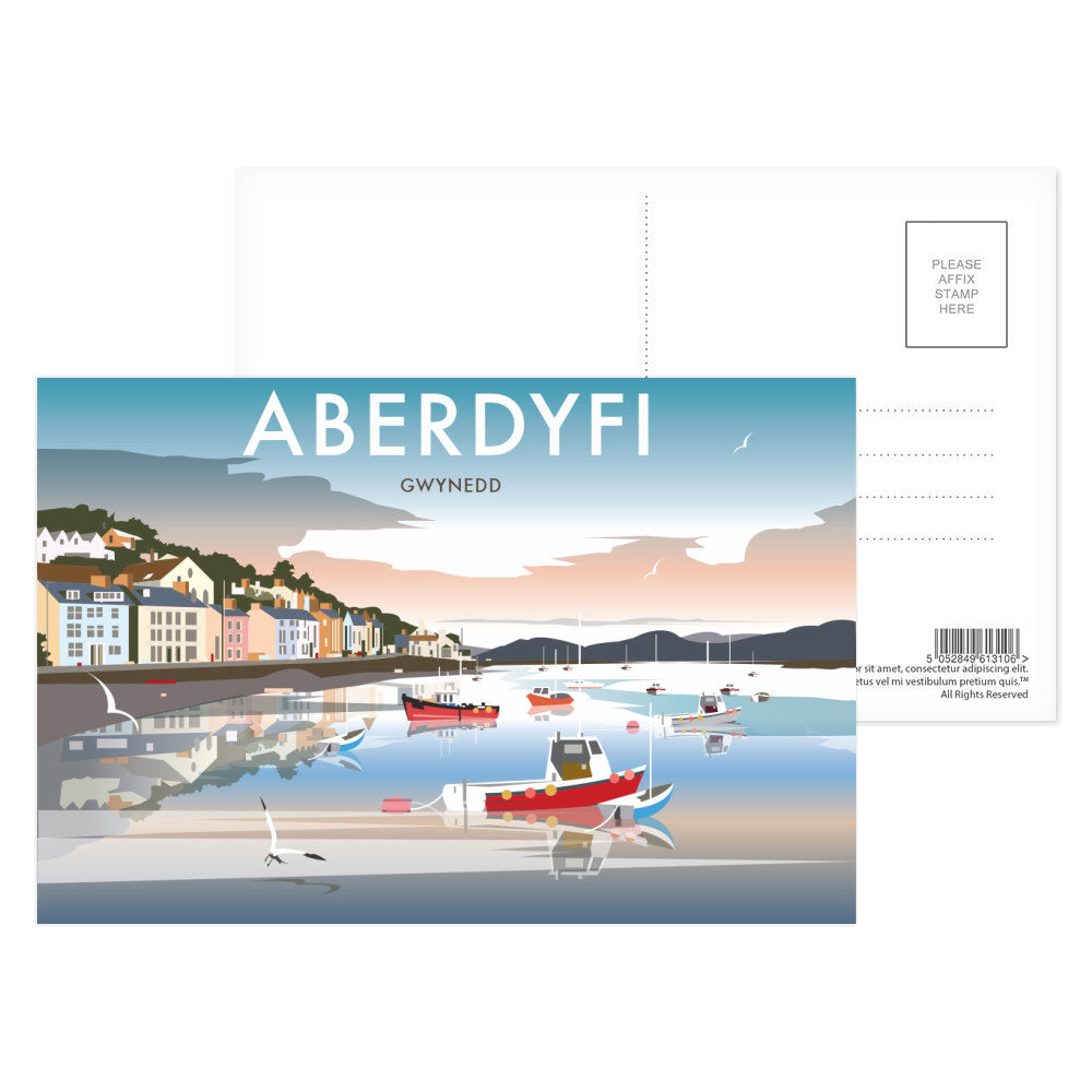 ABerdyfi, Gwynedd Postcard Pack