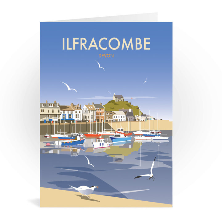 Ilfracombe, Devon Greeting Card 7x5