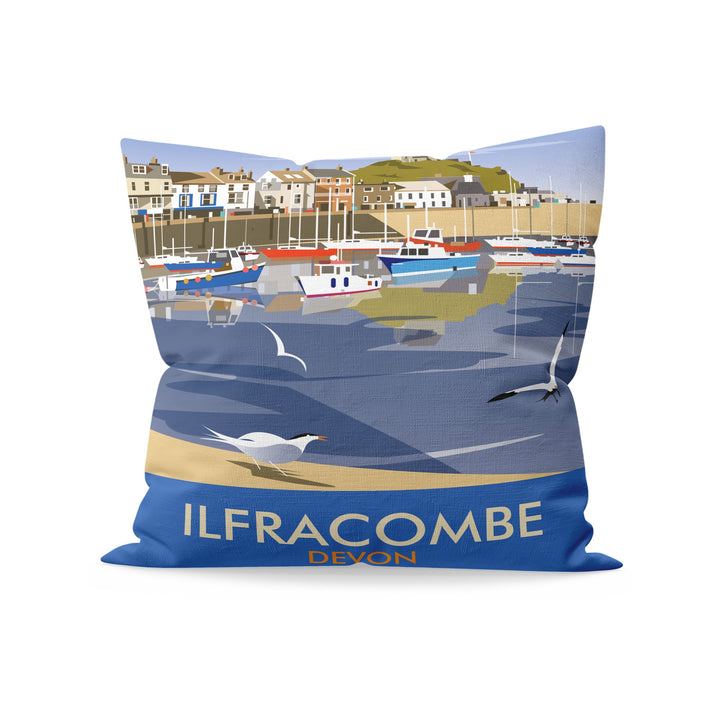 Ilfracombe, Devon Fibre Filled Cushion