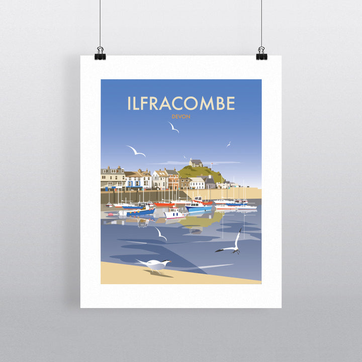 Ilfracombe, Devon 90x120cm Fine Art Print