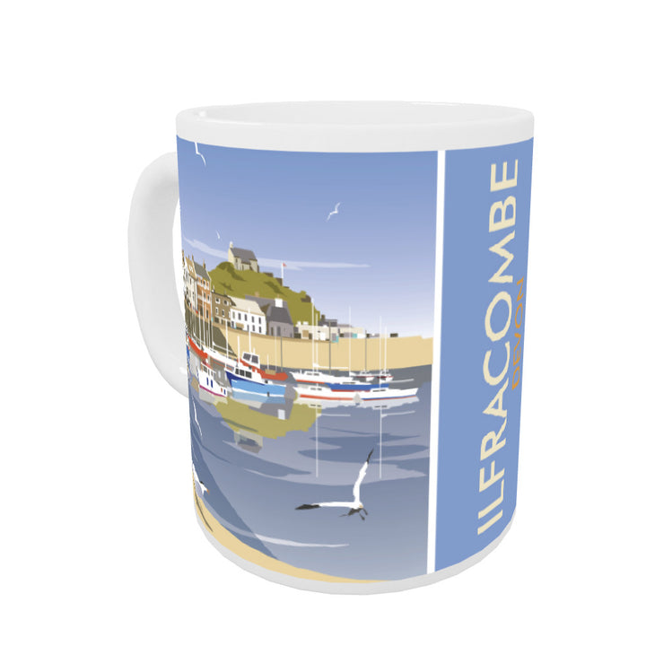 Ilfracombe, Devon Coloured Insert Mug