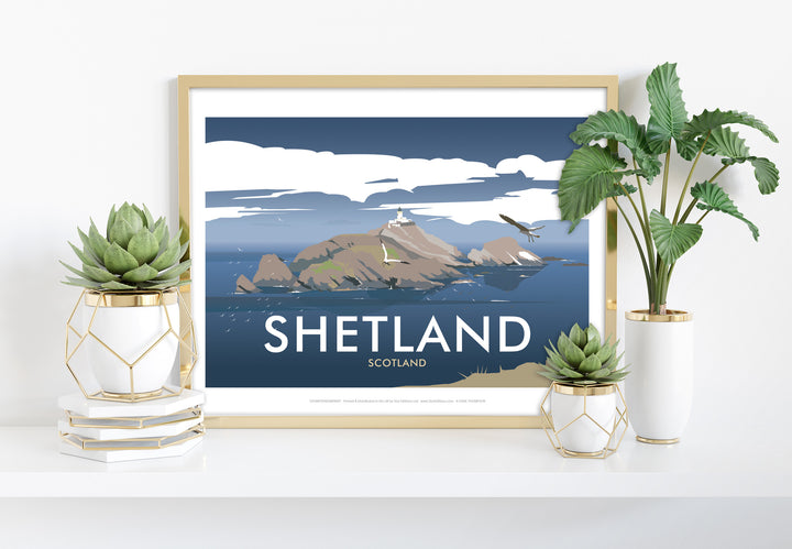 Shetland, Scotland - Art Print
