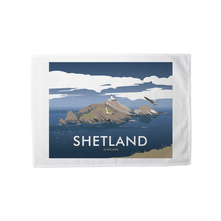 Shetland, Scotland Tea Towel