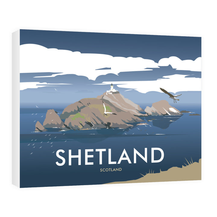 Shetland, Scotland 40cm x 60cm Canvas
