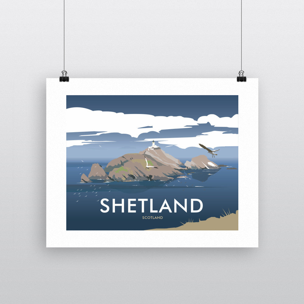 Shetland, Scotland 90x120cm Fine Art Print