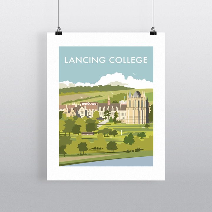 Lancing College 90x120cm Fine Art Print