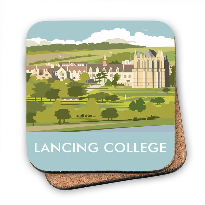 Lancing College MDF Coaster