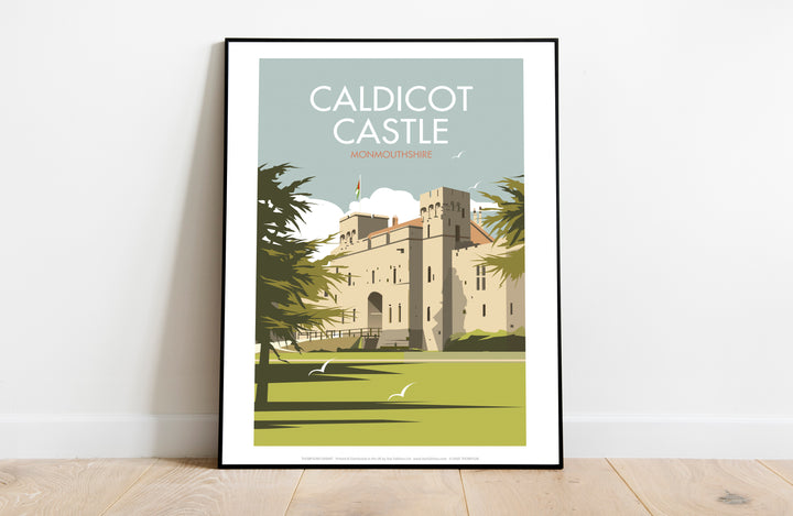 Caldicot Castle, Monmouthshire - Art Print
