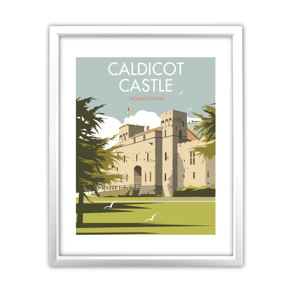Caldicot Castle, Monmouthshire - Art Print