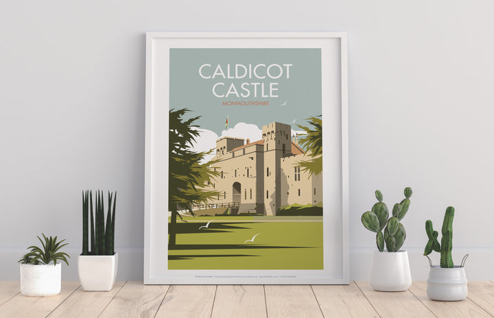 Caldicot Castle, Monmouthshire - Art Print