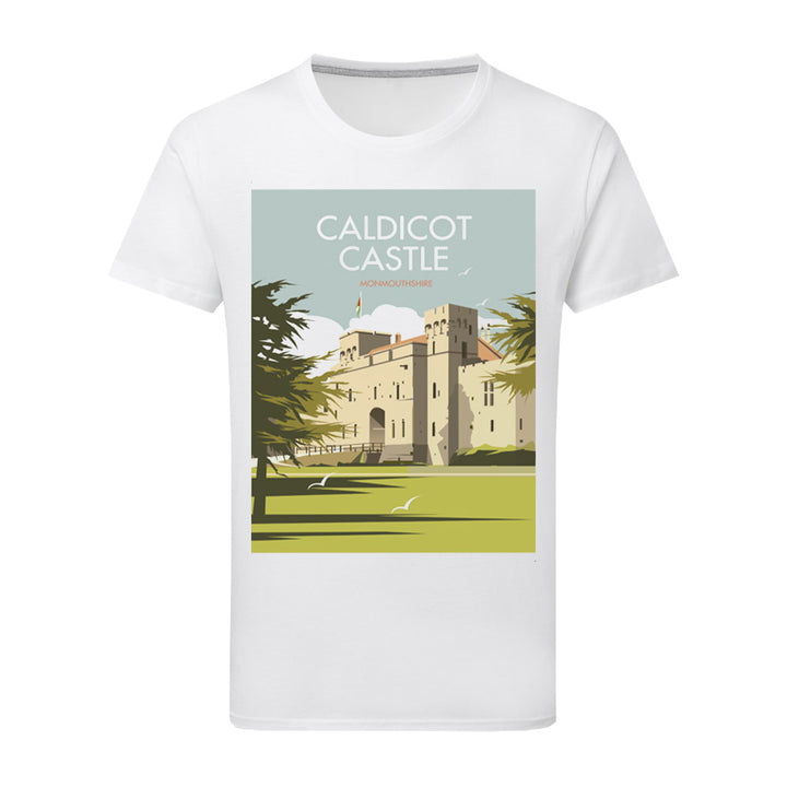 Caldicot Castle T-Shirt by Dave Thompson