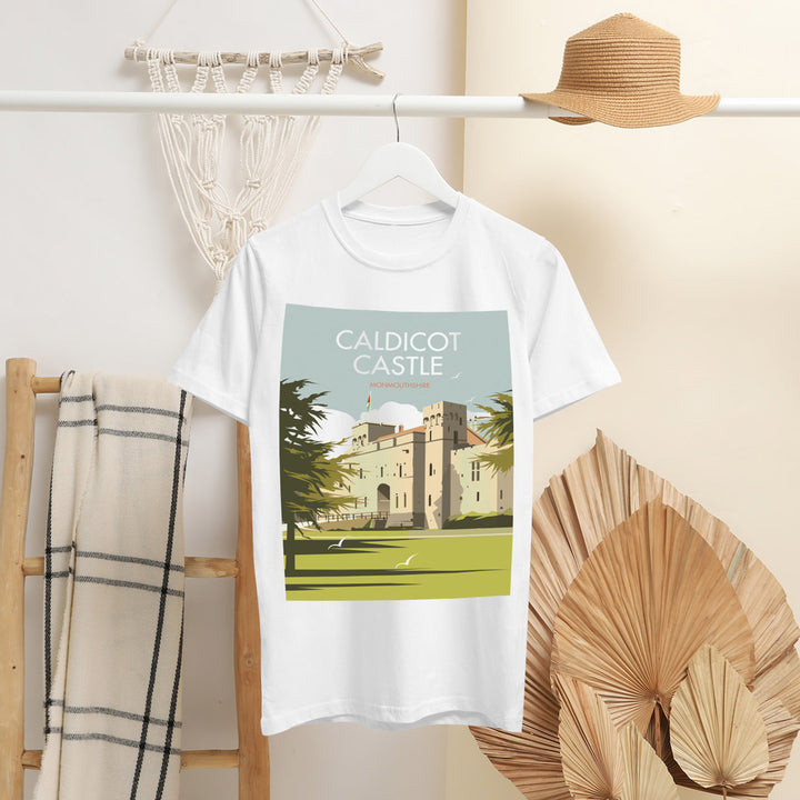 Caldicot Castle T-Shirt by Dave Thompson