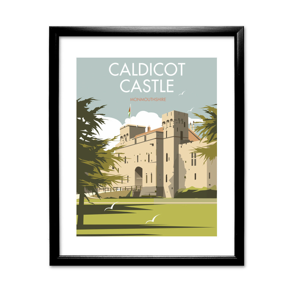 Caldicot Castle, Monmouthshire - Art Print