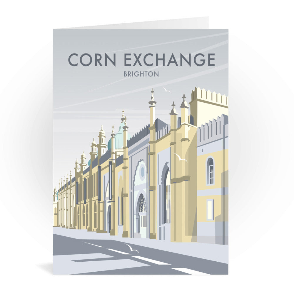 Corn Exchange, Brighton Greeting Card 7x5
