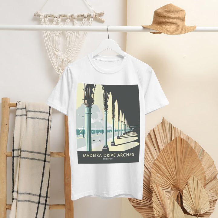 Madeira Drive Arches T-Shirt by Dave Thompson