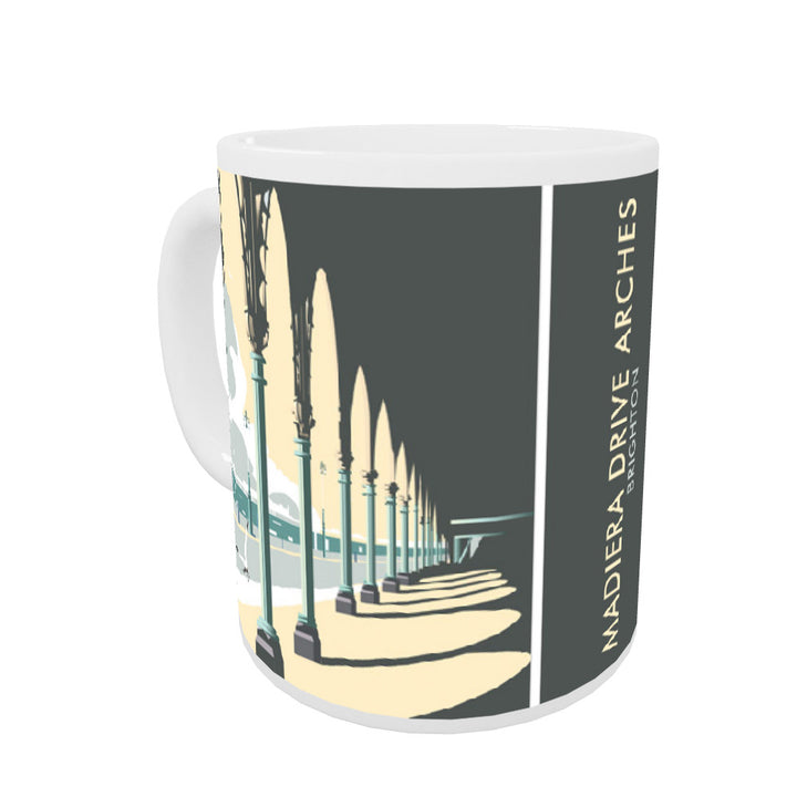 Madiera Drive Arches, Brighton Mug