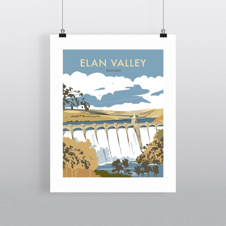 Elan Valley, Rhayader 90x120cm Fine Art Print