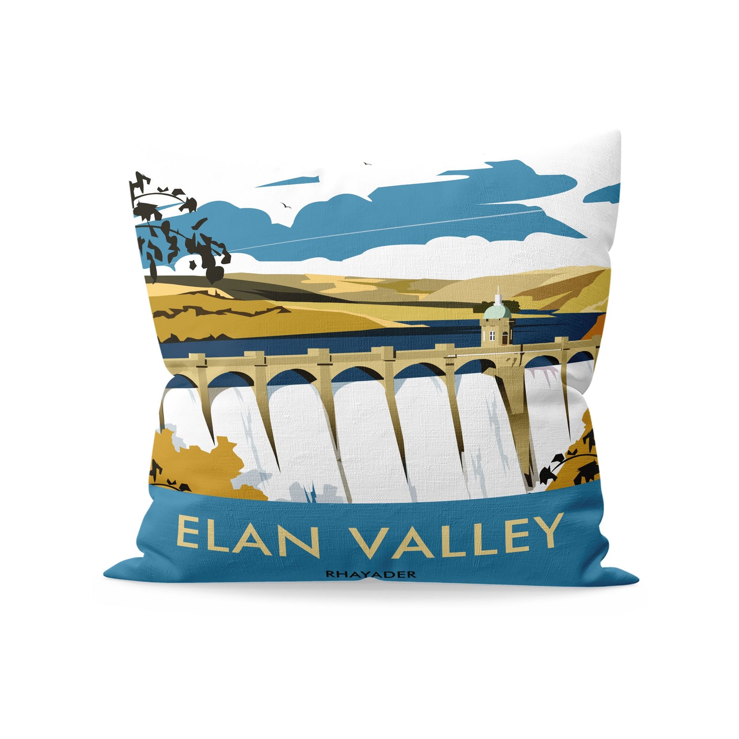 Elan Valley, Rhayader Fibre Filled Cushion