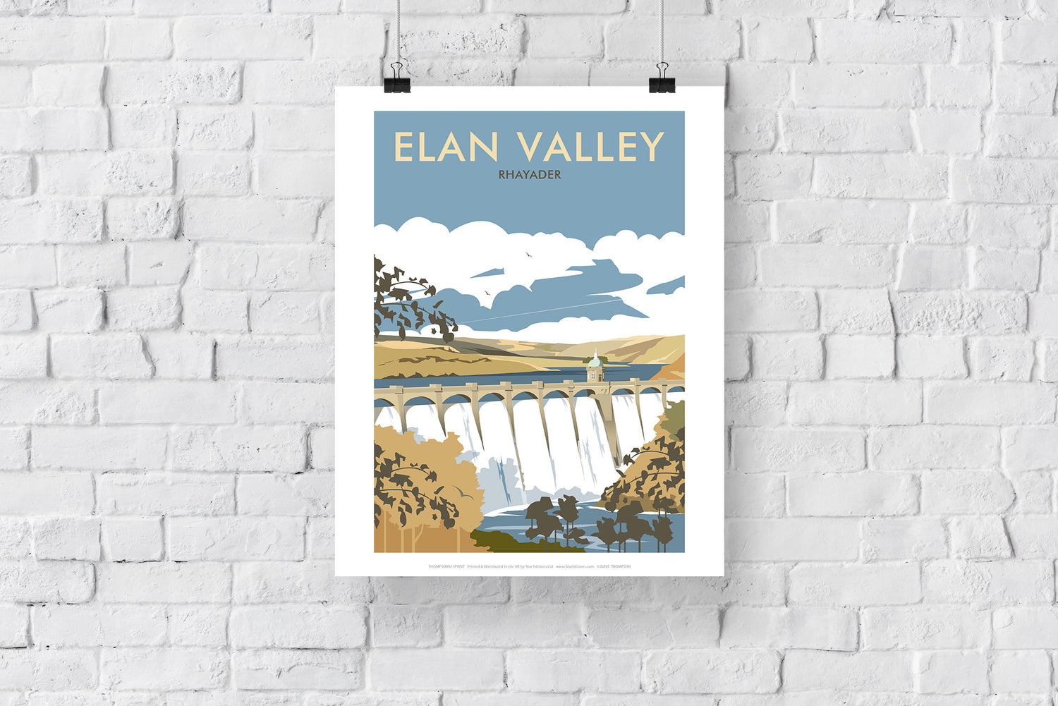 Elan Valley, Rhayader - Art Print