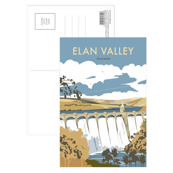 Elan Valley, Rhayader Postcard Pack