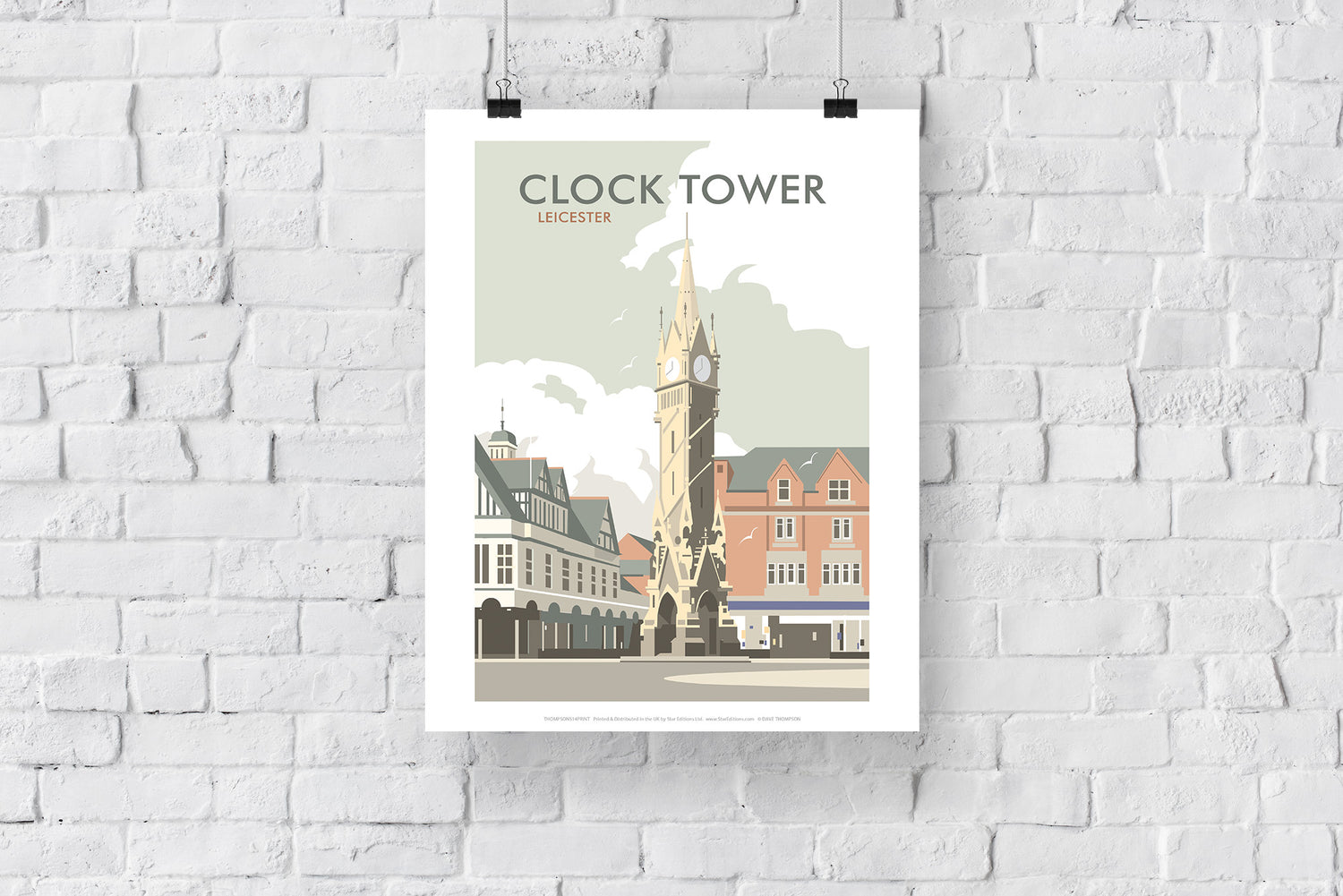 Clock Tower, Leicester - Art Print