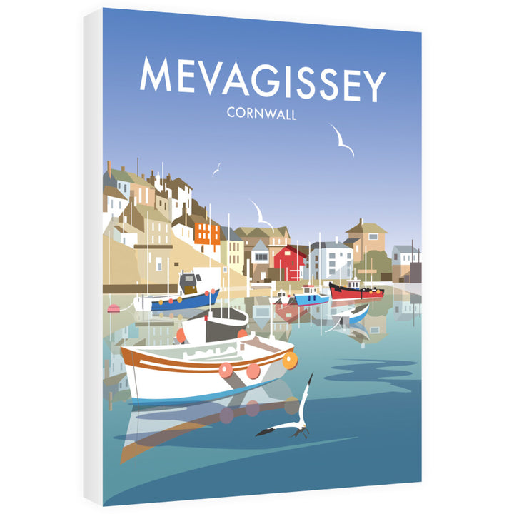 Mevagissey, Cornwall 40cm x 60cm Canvas