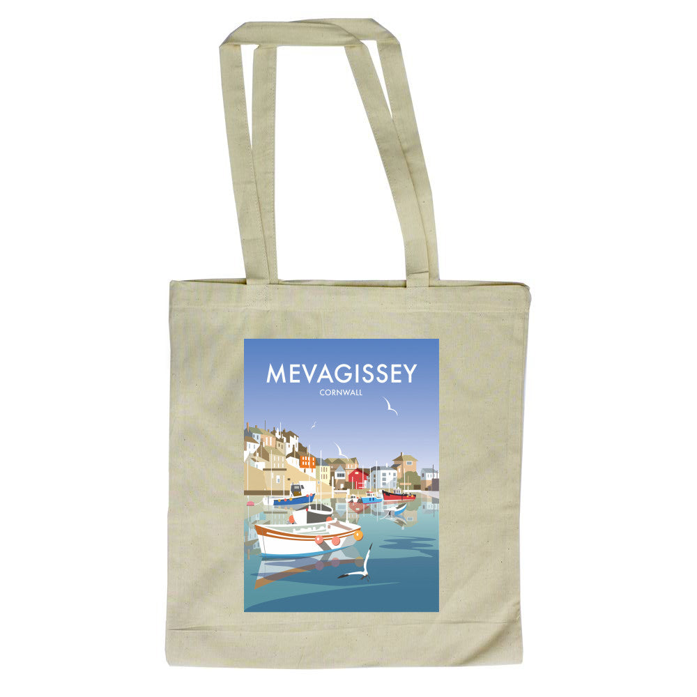 Mevagissey, Cornwall Canvas Tote Bag
