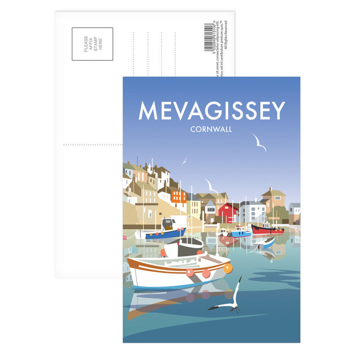 Mevagissey, Cornwall Postcard Pack