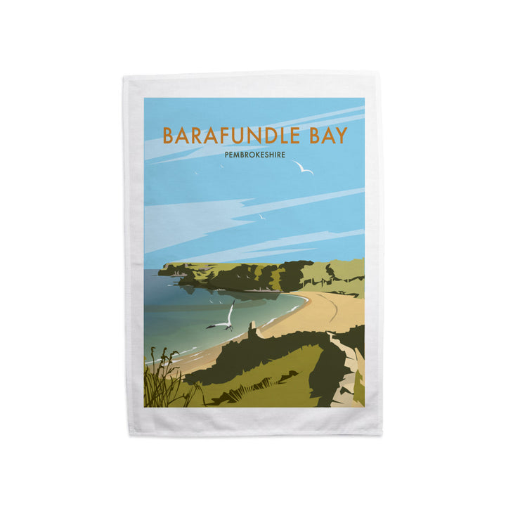 Barafundle Bay, Pembrokeshire Tea Towel