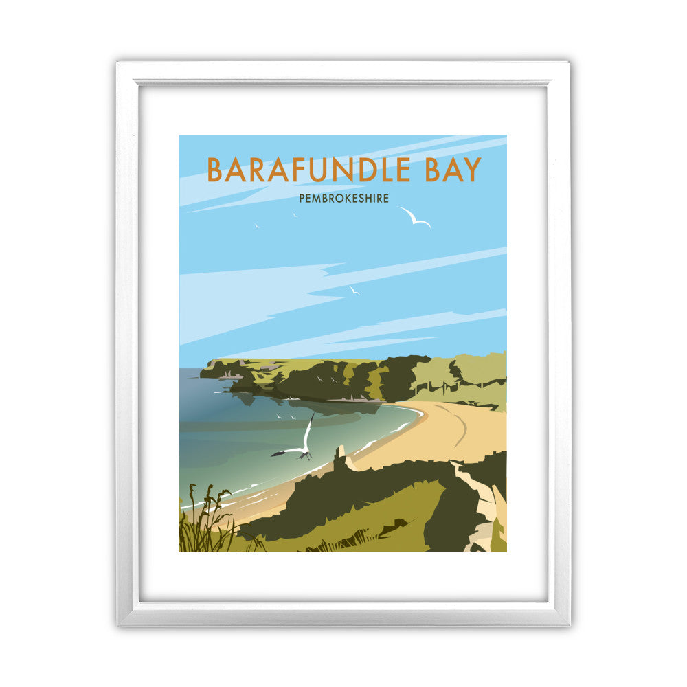 Barafundle Bay, Pembrokeshire - Art Print