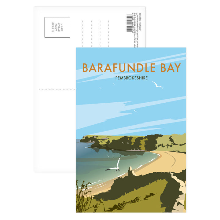 Barafundle Bay, Pembrokeshire Postcard Pack
