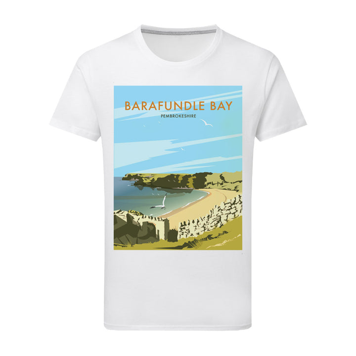 Barafundle Bay T-Shirt by Dave Thompson