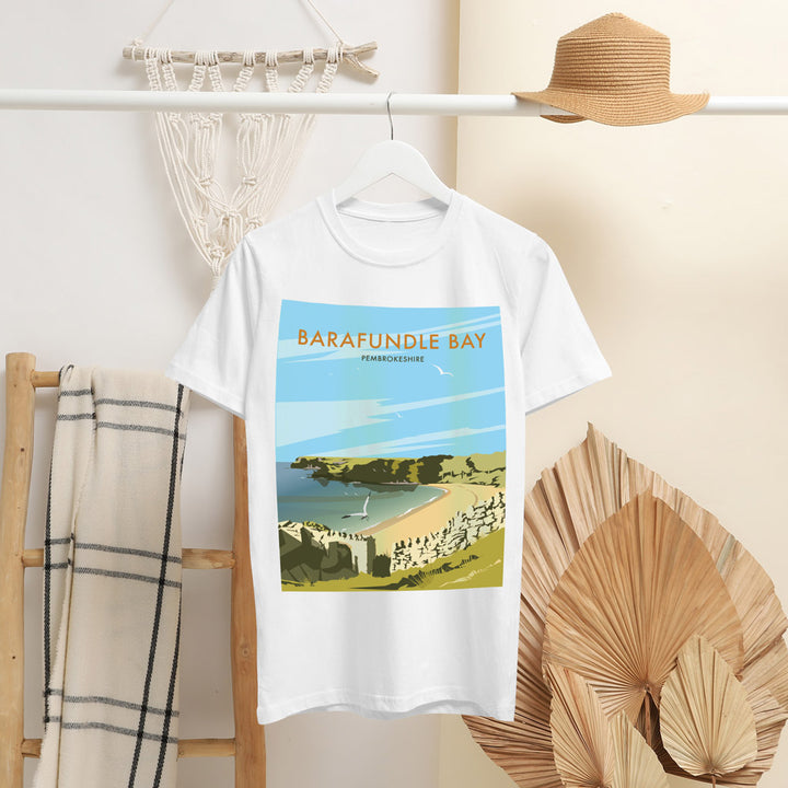 Barafundle Bay T-Shirt by Dave Thompson
