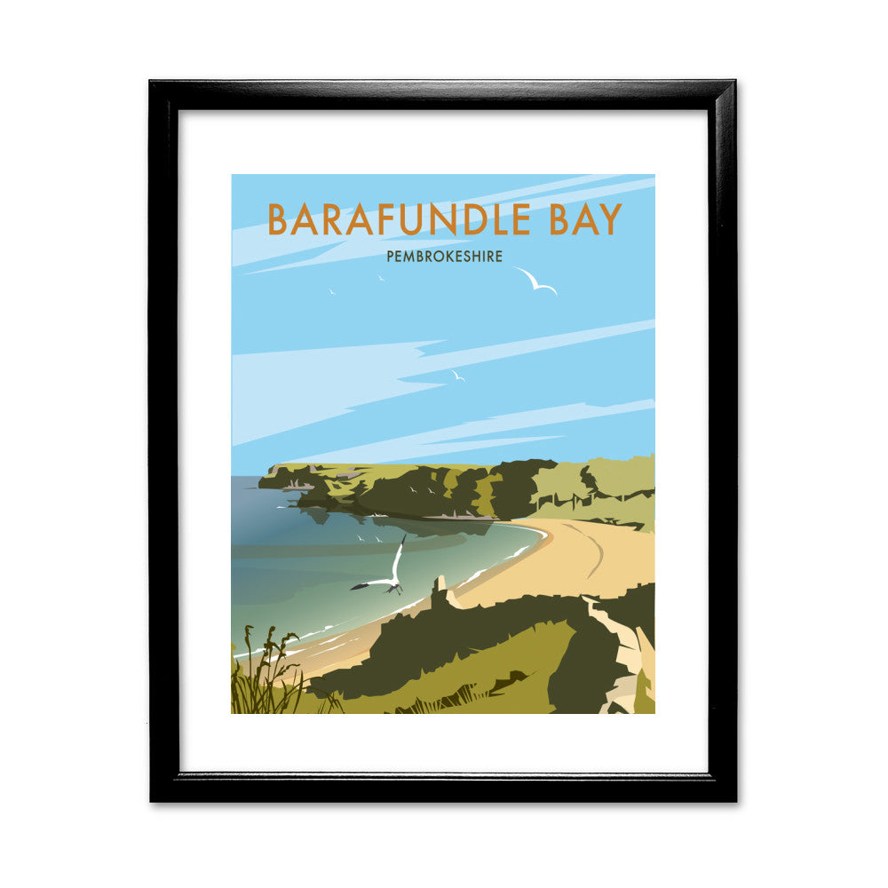 Barafundle Bay, Pembrokeshire - Art Print