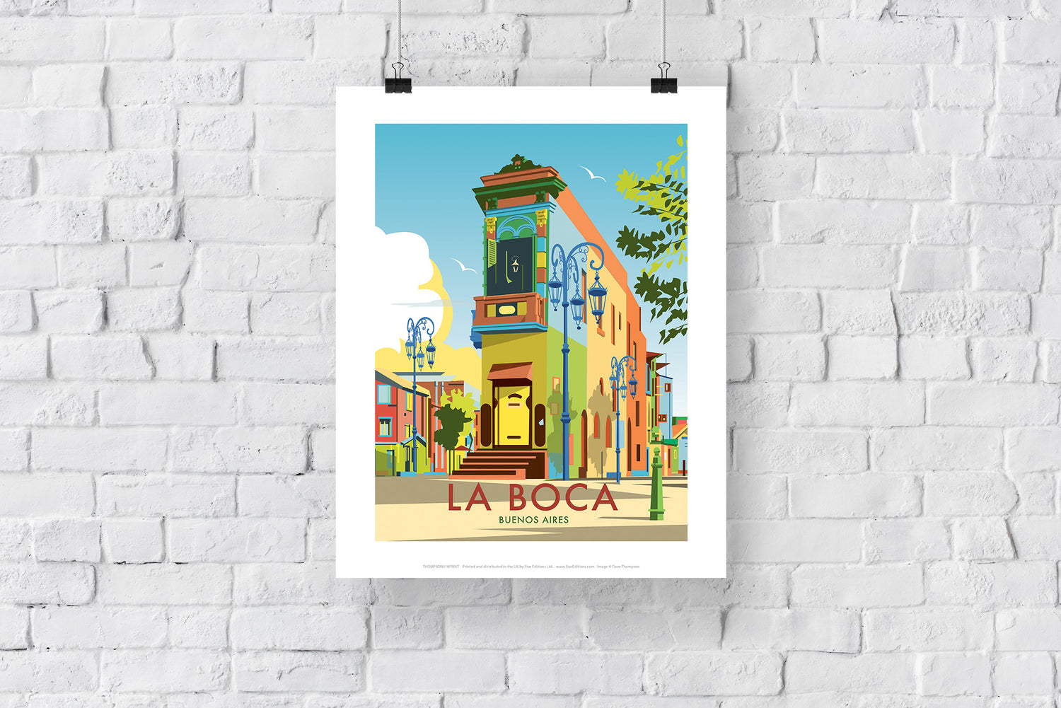 La Boca, Buenos Aires - Art Print