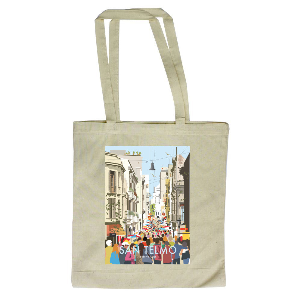 San Telmo, Buenos Aires Canvas Tote Bag