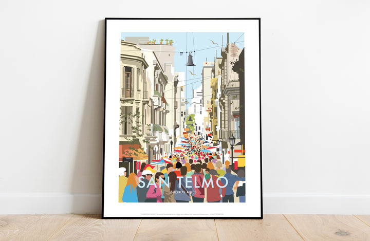 San Telmo, Buenos Aires - Art Print