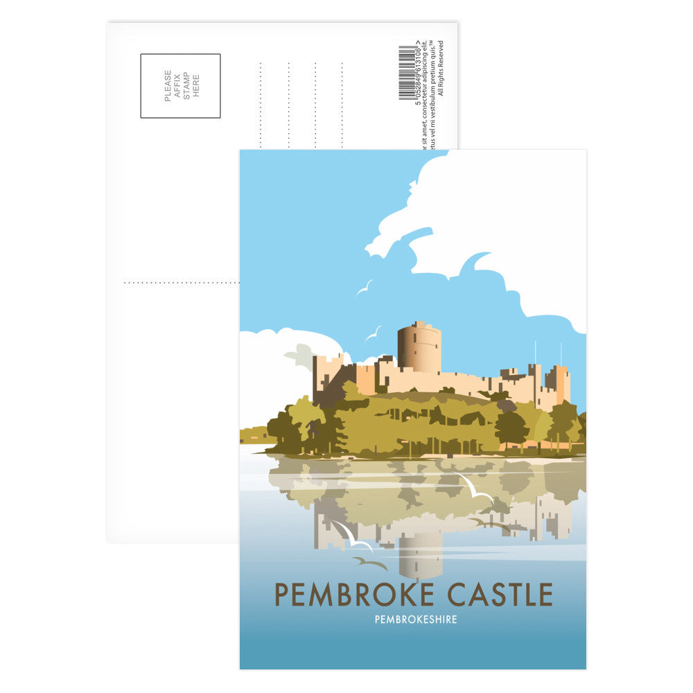 Pembroke Castle, Pembrokeshire, Postcard Pack