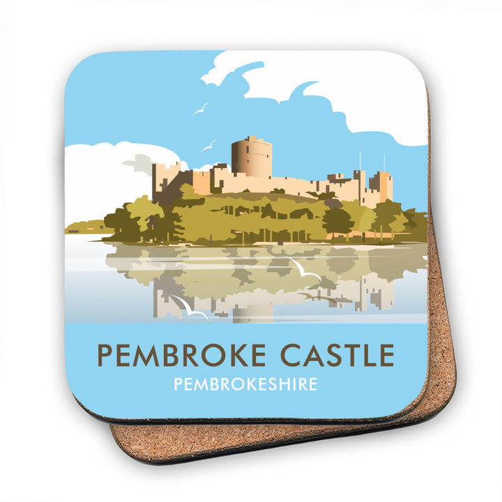 Pembroke Castle, Pembrokeshire, MDF Coaster