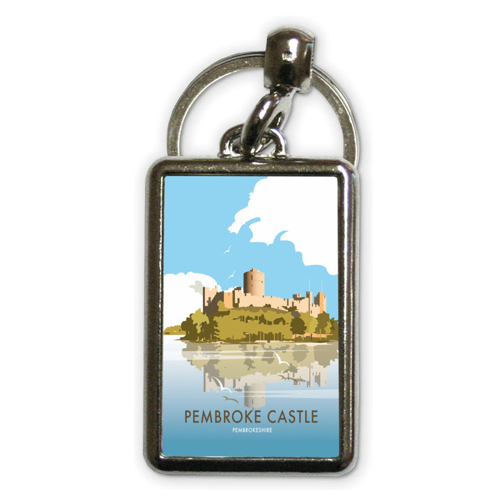 Pembroke Castle, Pembrokeshire, Metal Keyring